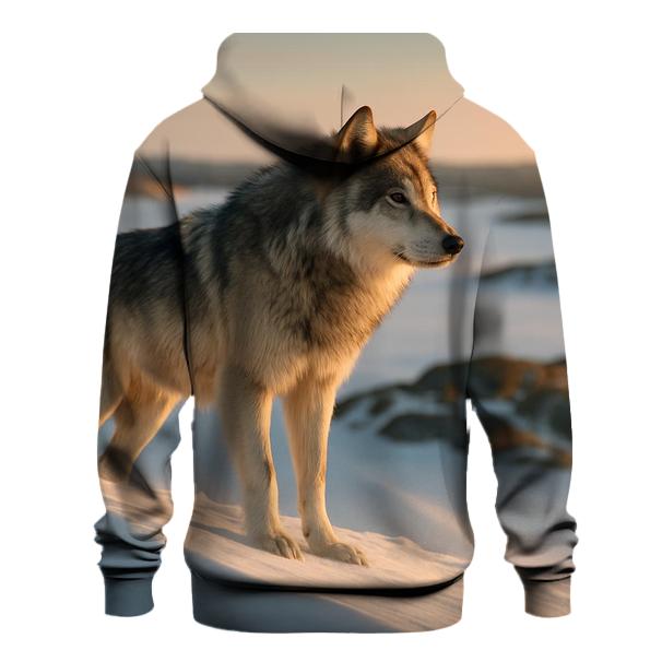 Alpha Surveying The Tundra printed hoodies