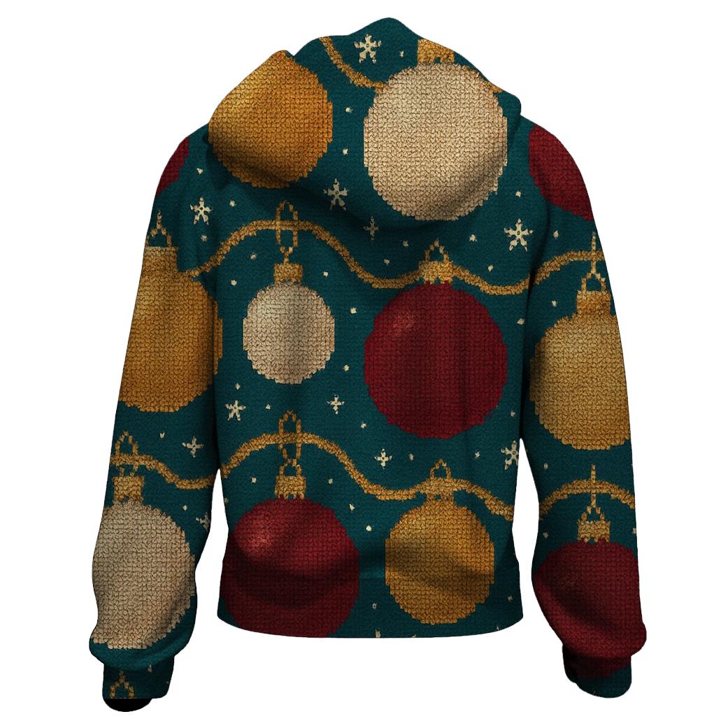 Ornament Ribbon Tapestry Design printed hoodies