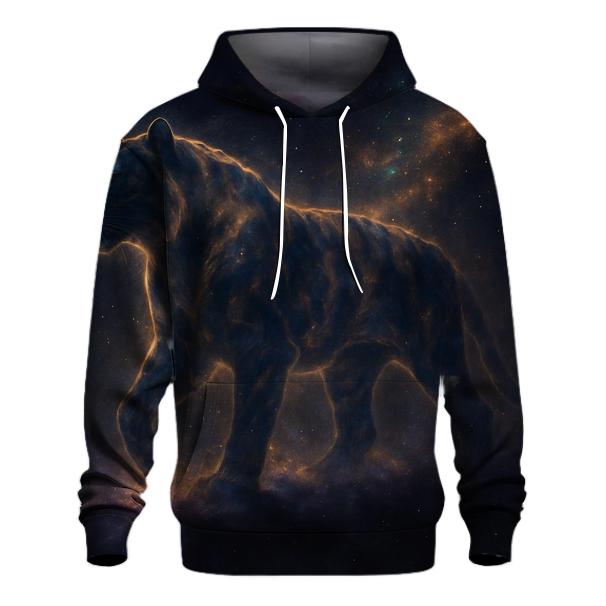 Galactic Tiger Nebula pullover hoodies