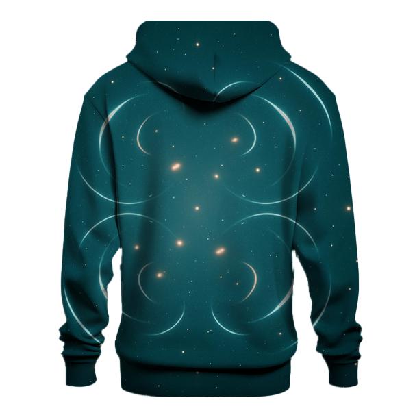 Gravitational-Lens Arc Field designer hoodies
