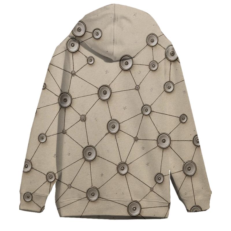 Sequin Constellation Map hoodie designs