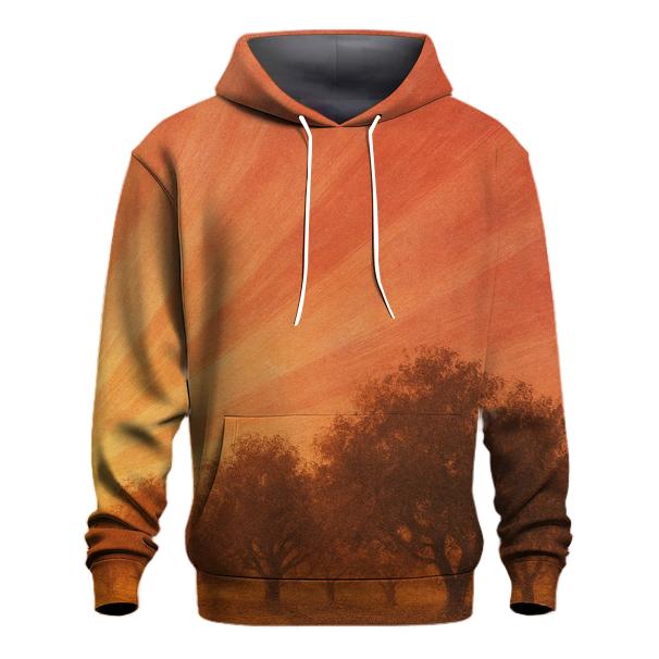 Sunset Orchard Sweep graphic hoodies