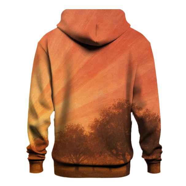 Sunset Orchard Sweep graphic hoodies