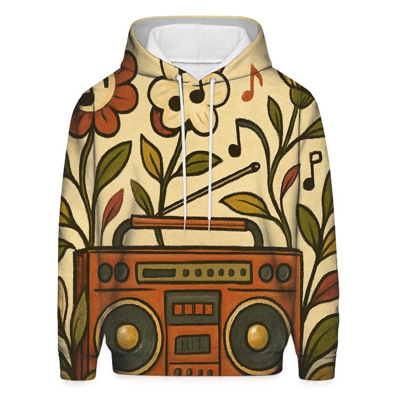 Boombox Botanical heavyweight hoodies