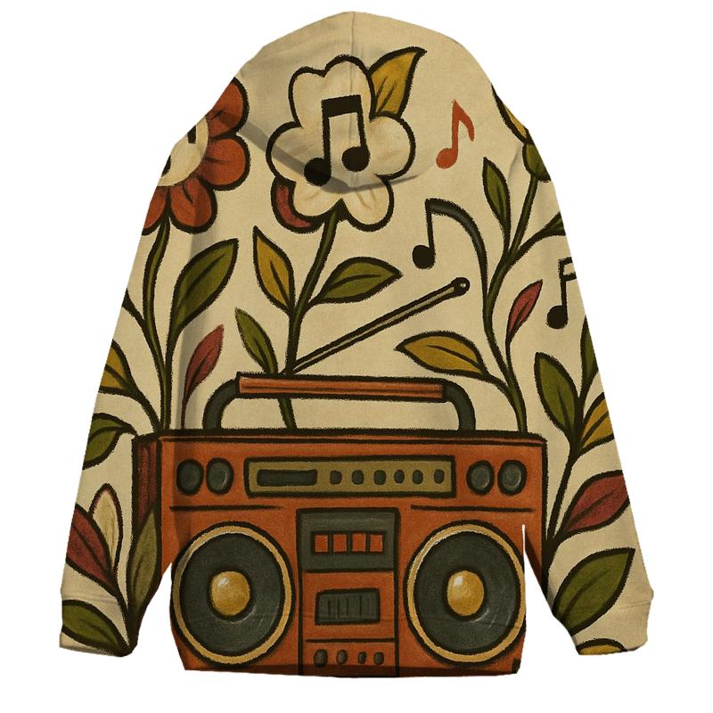 Boombox Botanical heavyweight hoodies