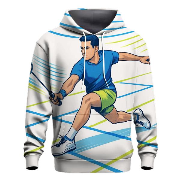 Indoor Racket Rhythm designer hoodies