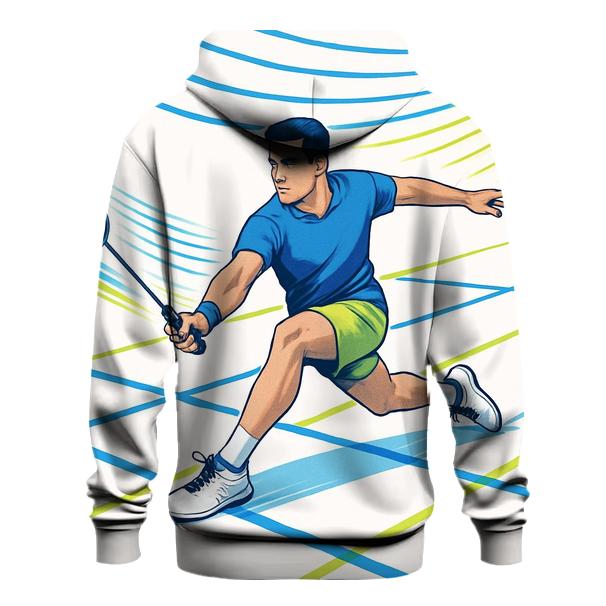 Indoor Racket Rhythm designer hoodies