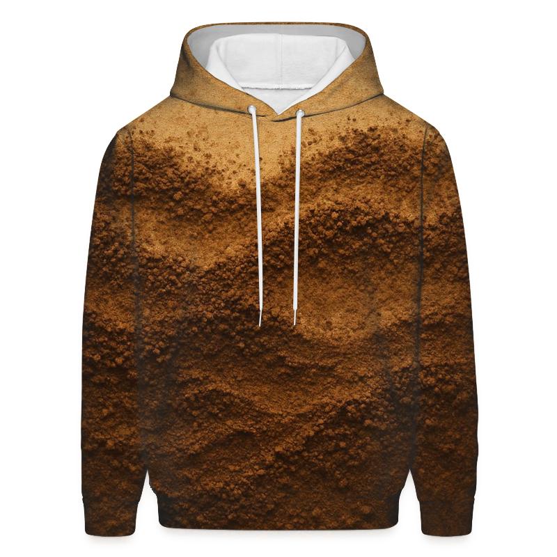Ground Texture Canvas graphic hoodies