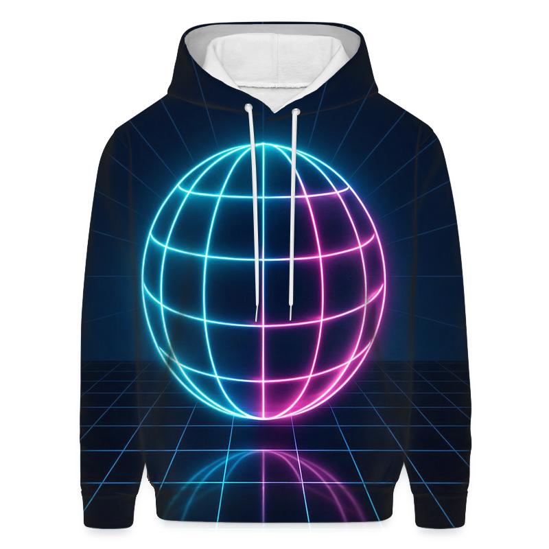 Laser Grid Sphere lightweight hoodies