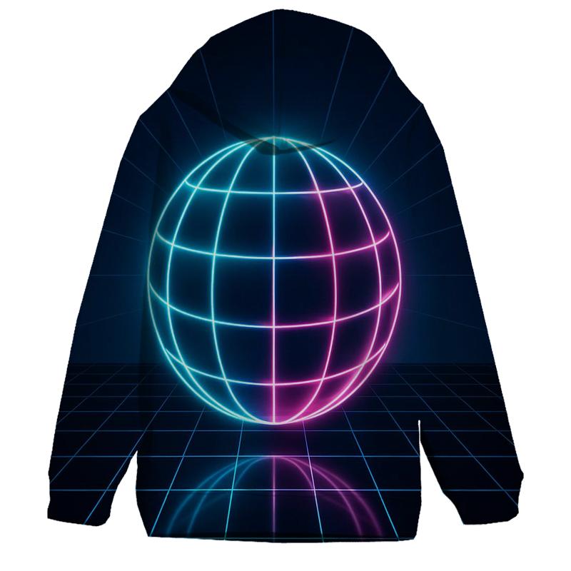 Laser Grid Sphere lightweight hoodies