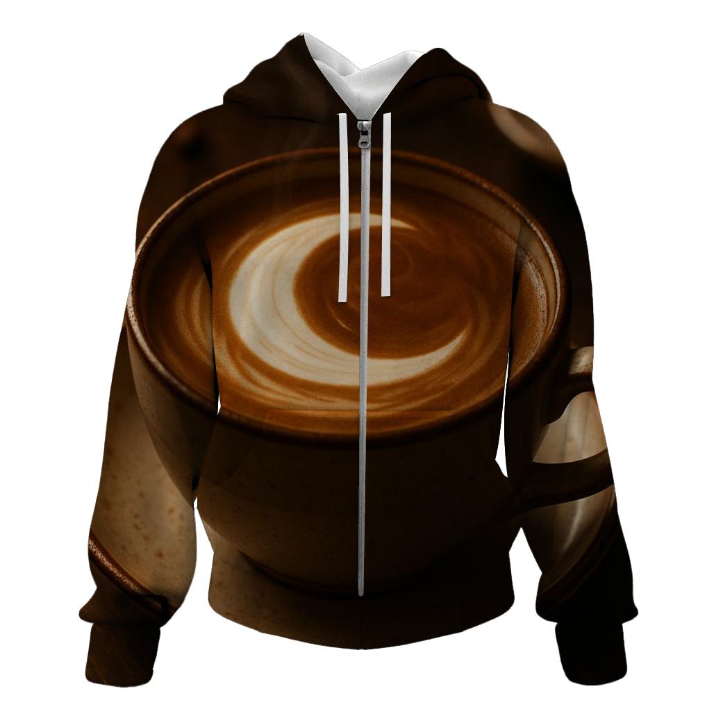 Latte Moon Swirl hoodie designs