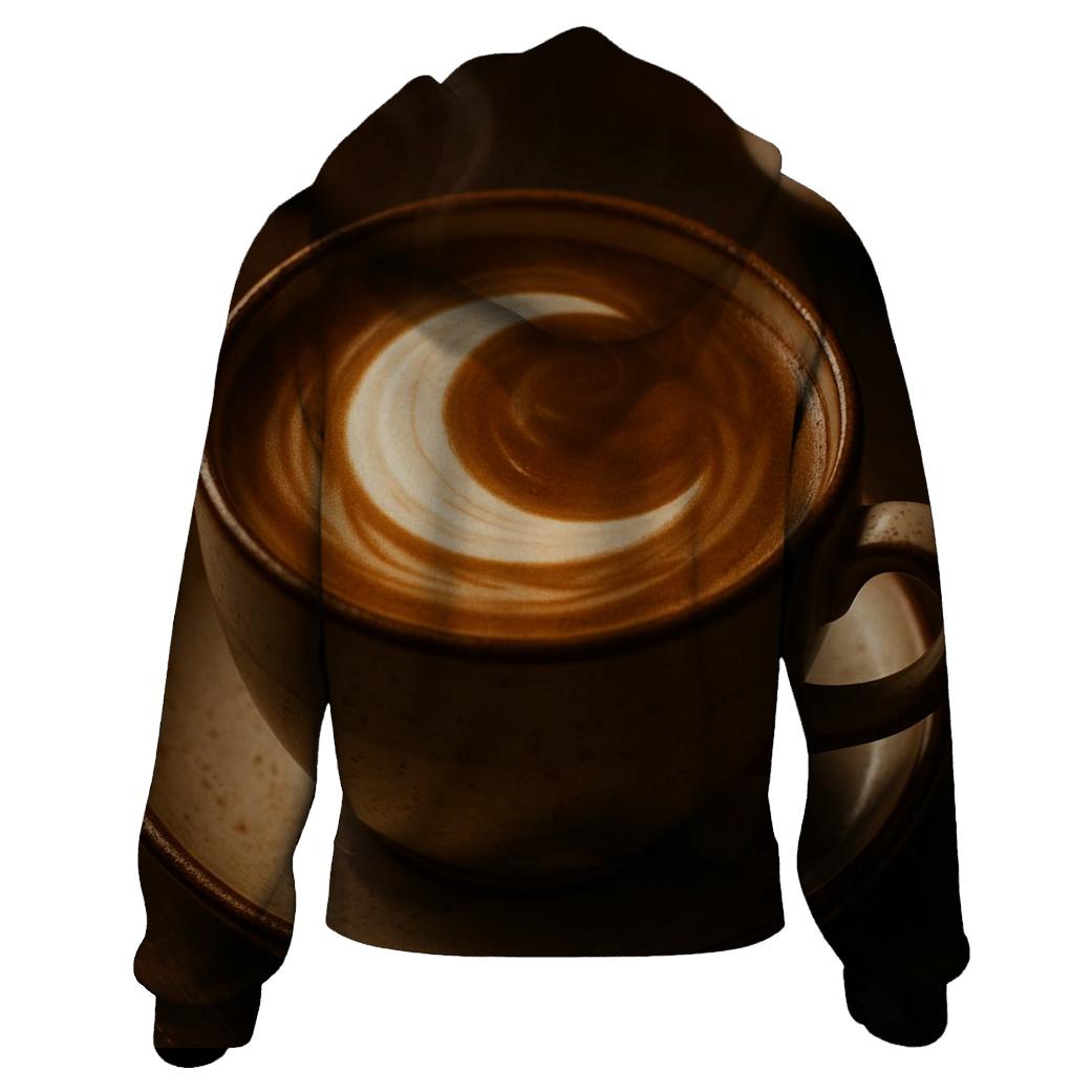 Latte Moon Swirl hoodie designs