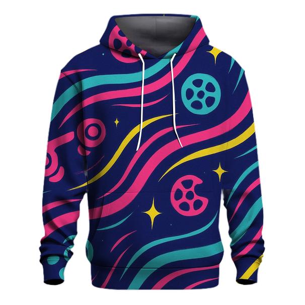 Cosmic Roller Rink pullover hoodies