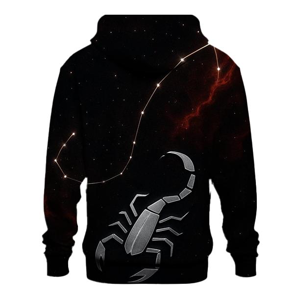 Scorpio Galactic Scorpion Design custom hoodies