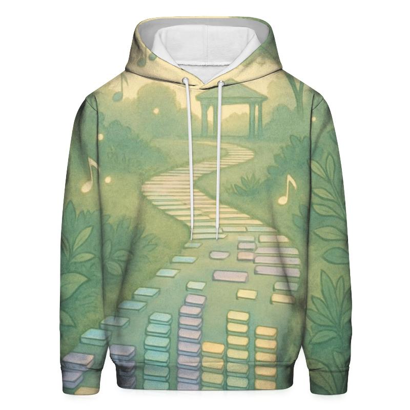 Equalizer Garden Path embroidered hoodies