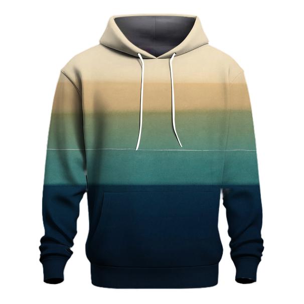 Horizon Lagoon Stripes designer hoodies