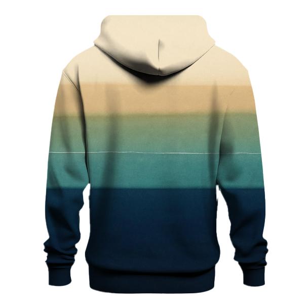 Horizon Lagoon Stripes designer hoodies