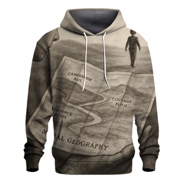 The Silent Map printed hoodies