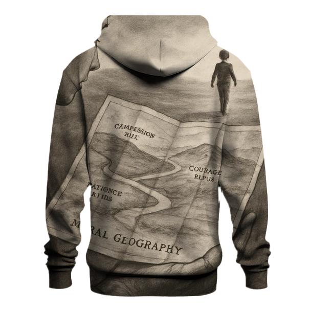 The Silent Map printed hoodies