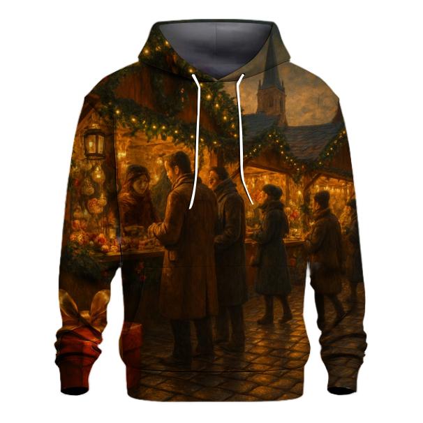 Market Night Merriment premium hoodies