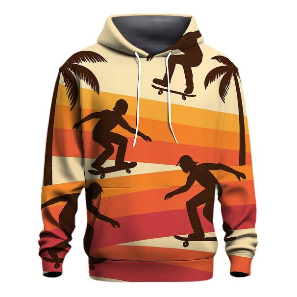 Sunset Skate Routes hoodie designs