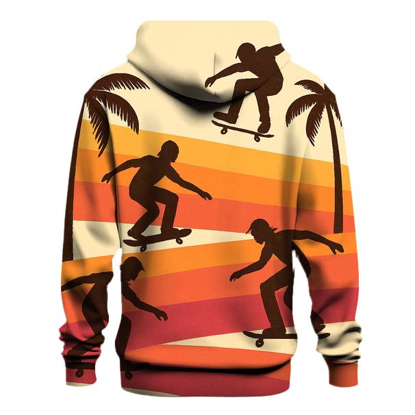 Sunset Skate Routes hoodie designs