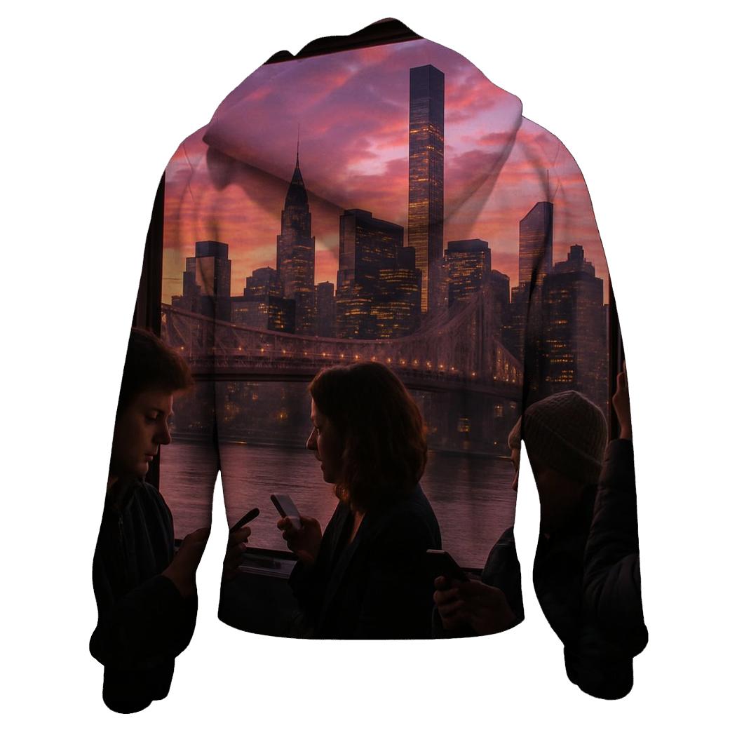 Sunset From Roosevelt Island Tram hoodies fashion