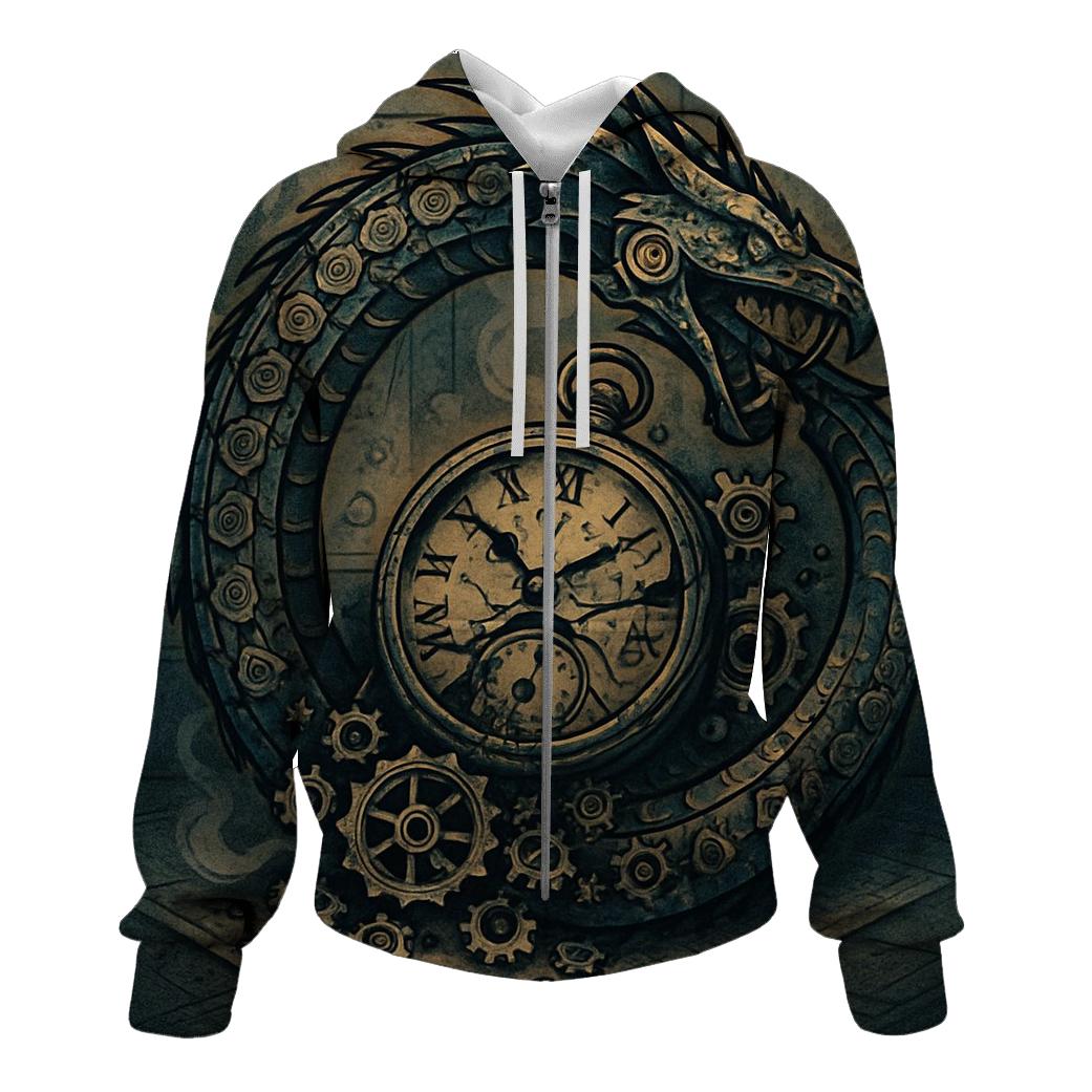 Clockwork Ouroboros Sentinel hoodie styles