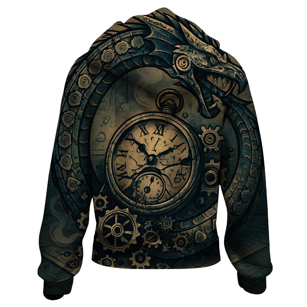 Clockwork Ouroboros Sentinel hoodie styles