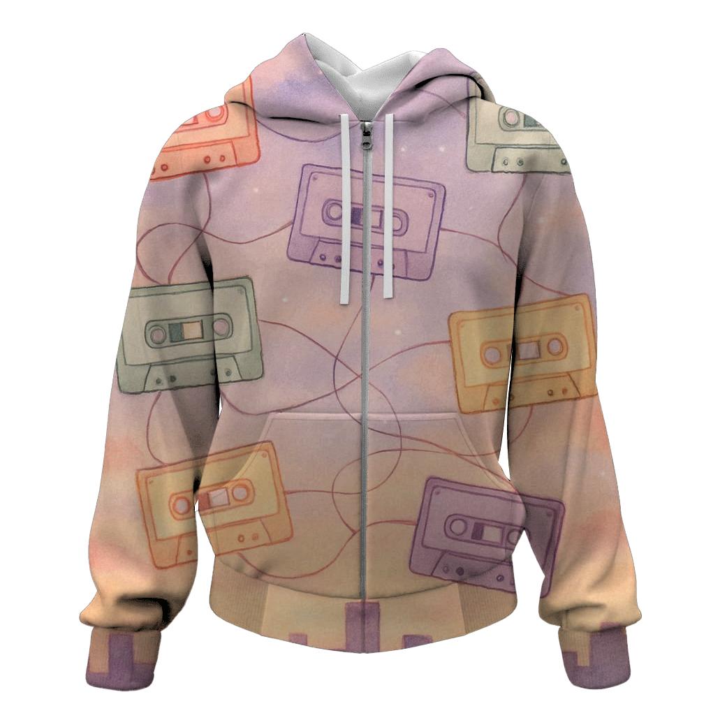 Cassette Constellation hoodie designs