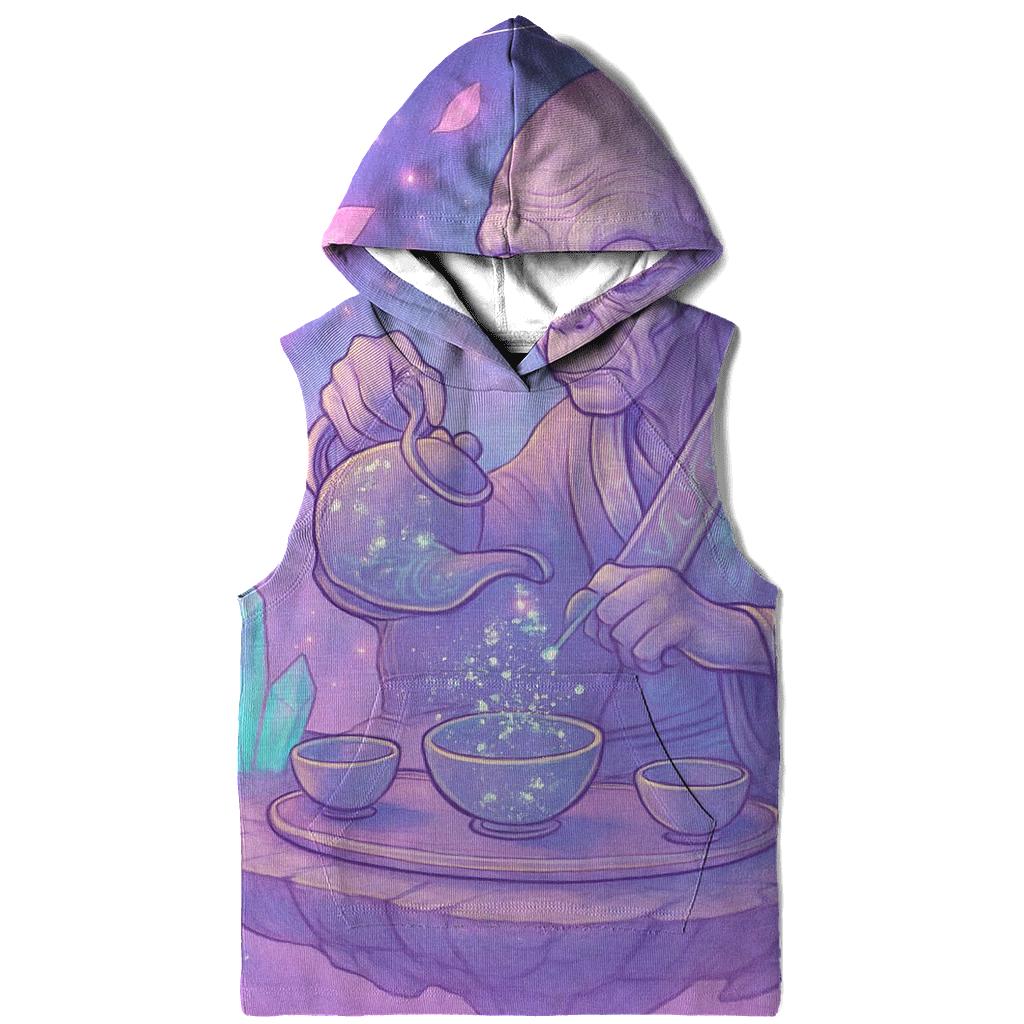Galactic Tea Ceremony printed hoodies