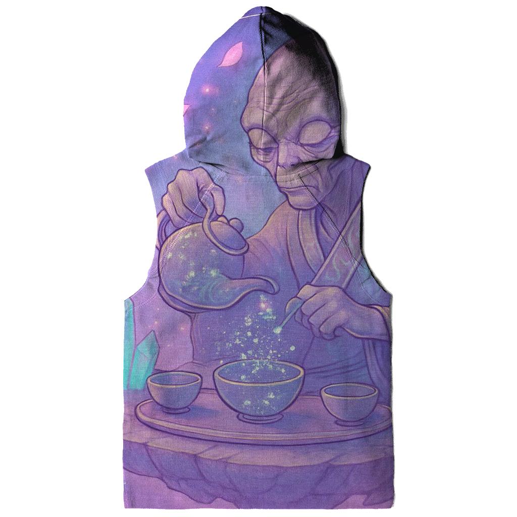 Galactic Tea Ceremony printed hoodies