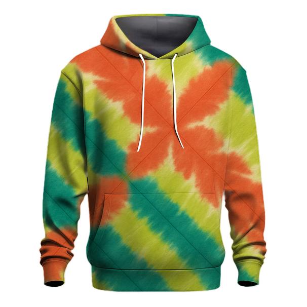 Diagonal Overdye Fusion lightweight hoodies