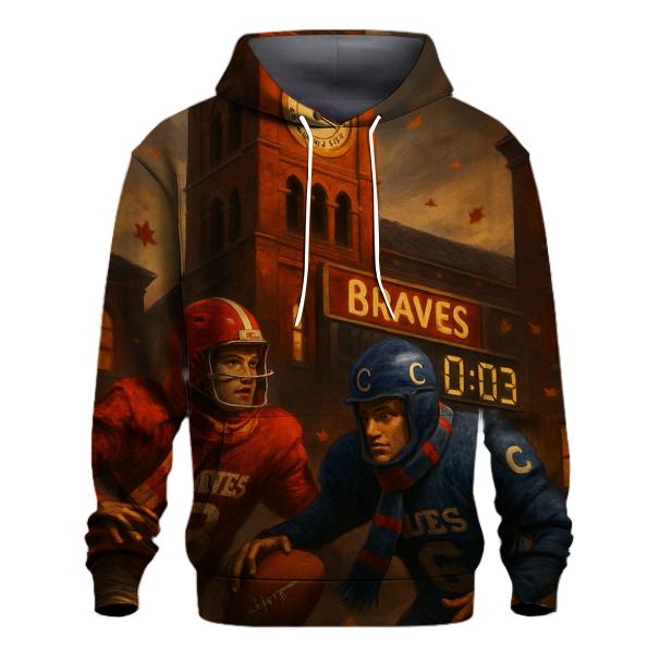 Clocktower Final Play graphic hoodies