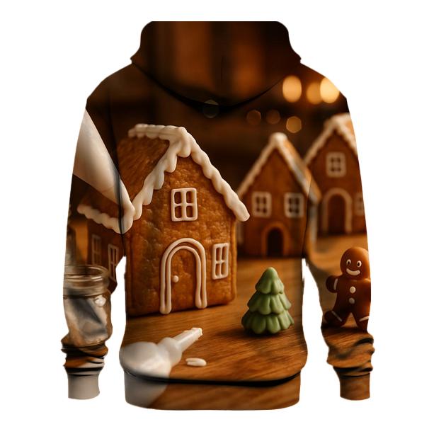 Gingerbread Workshop Glow printed hoodies