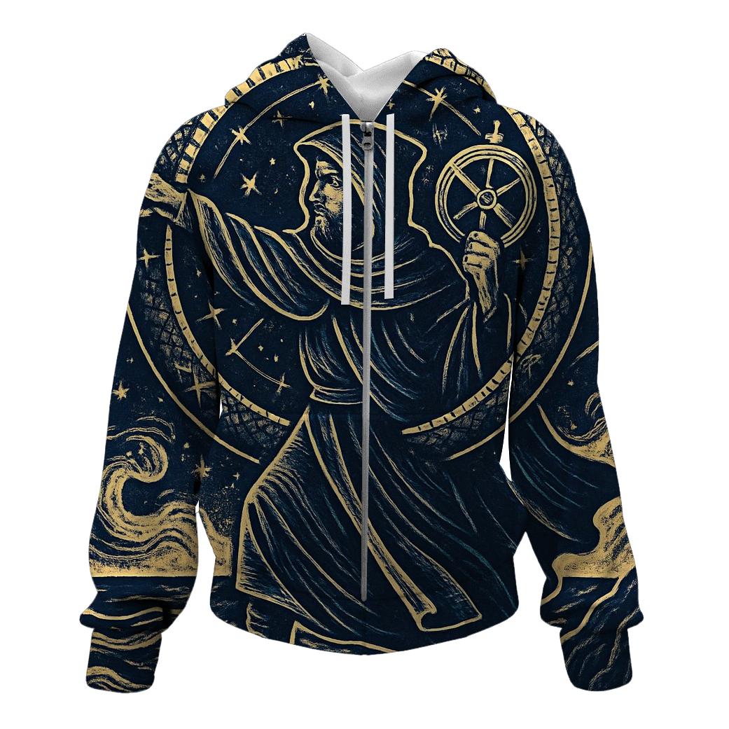 Celestial Ouroboros Navigator hoodies fashion