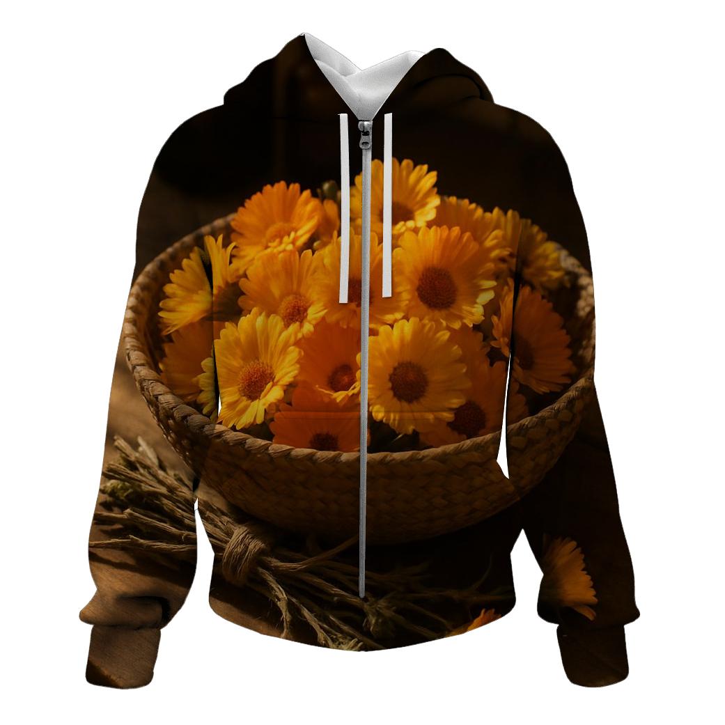 Marigold Apothecary Harvest Basket premium hoodies