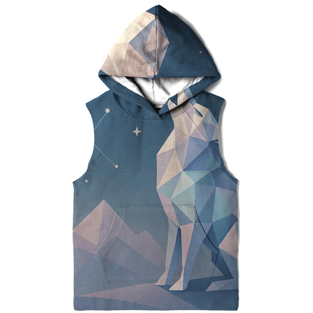 Lunar Origami embroidered hoodies