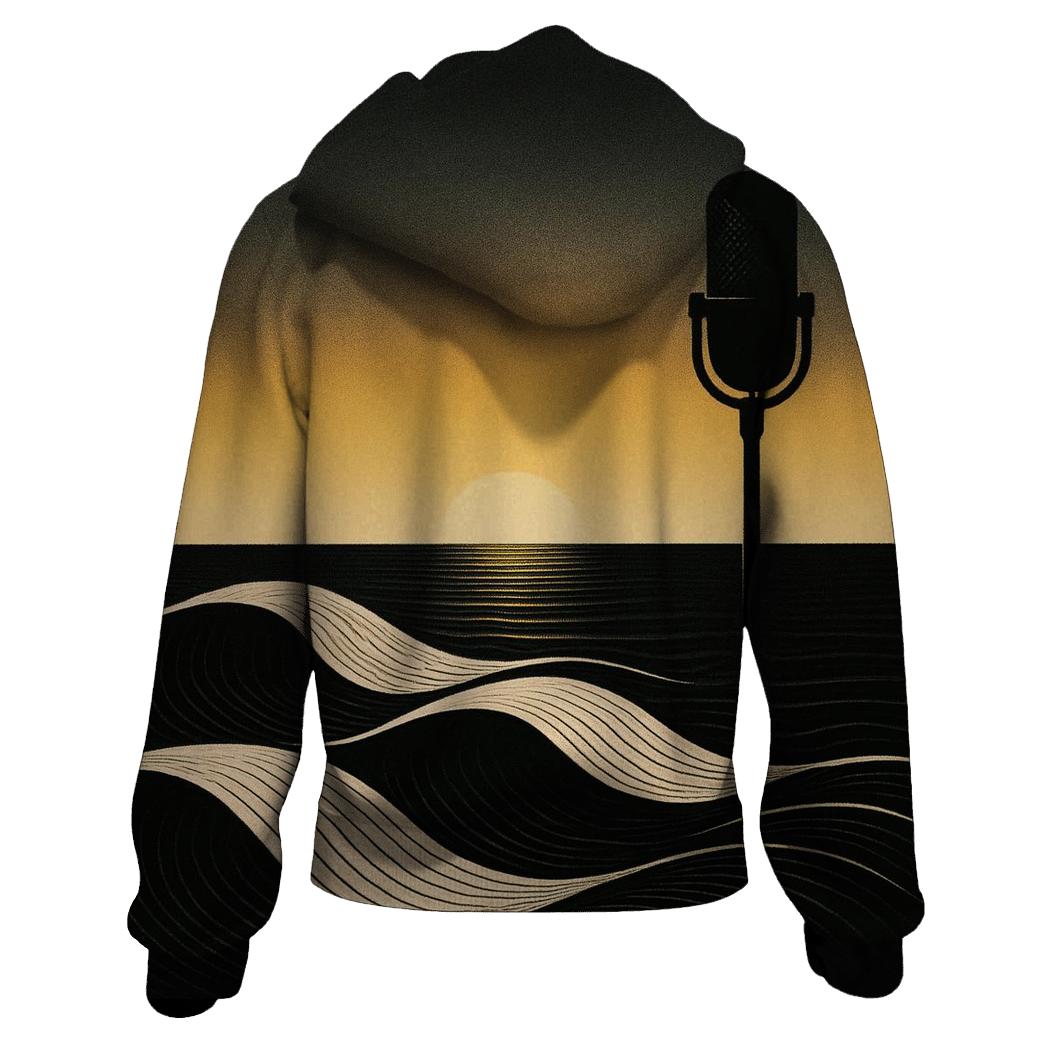 Vinyl Wave Horizon pullover hoodies