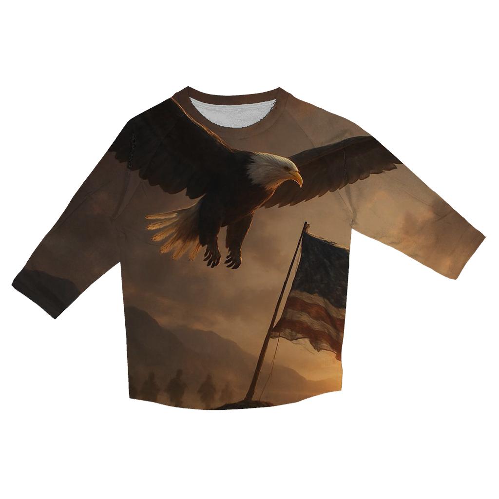 Eagle Over Honor Ridge custom 3/4 sleeve shirts