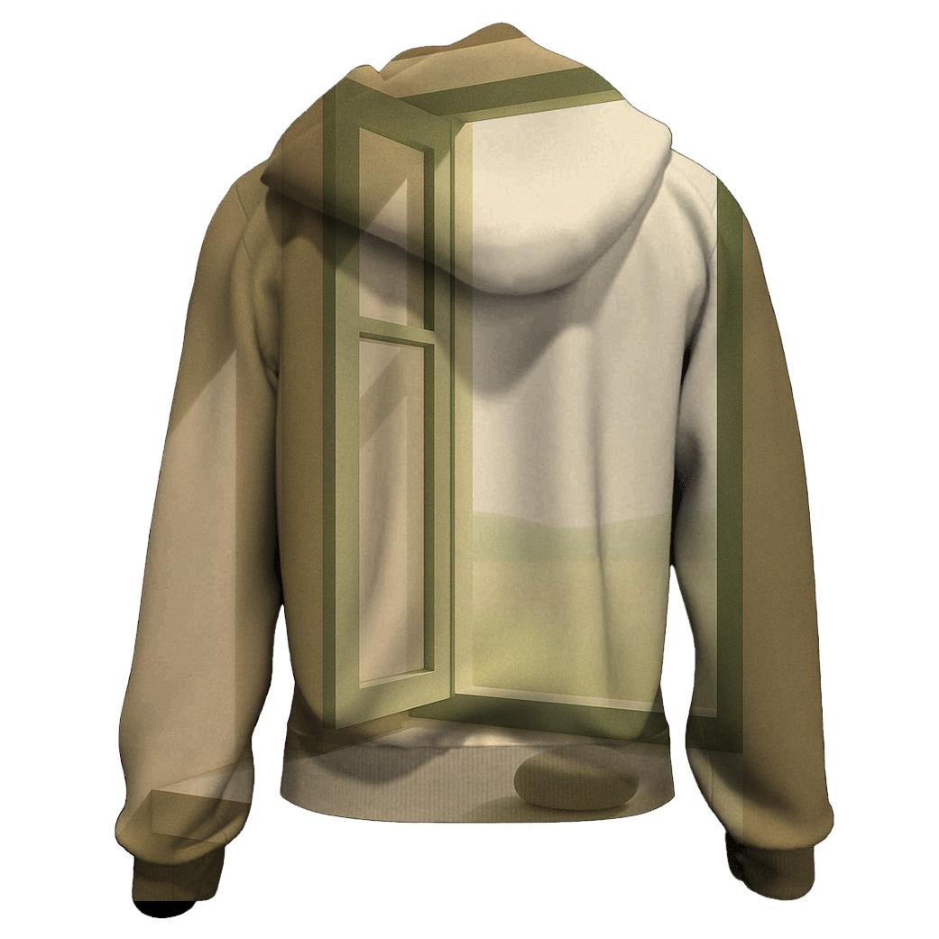 Open Window Of Stillness heavyweight hoodies