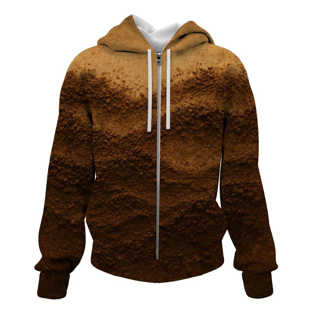 Ground Texture Canvas hoodie trends