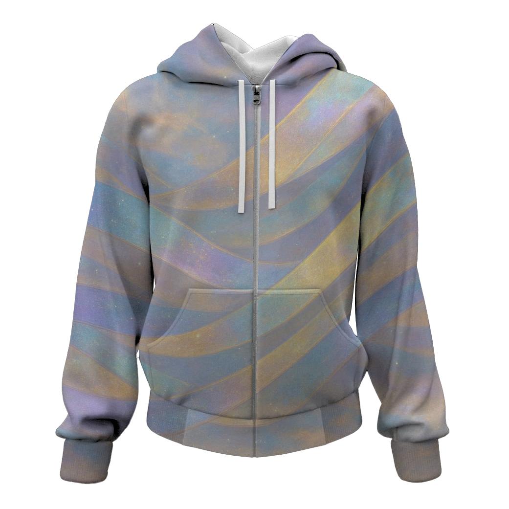 Opal Aurora Weave hoodie trends