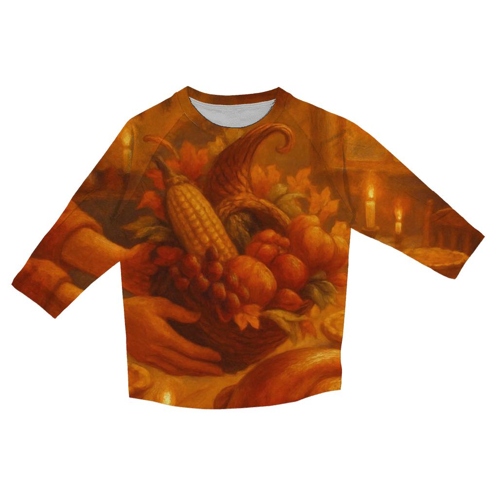 Harvest Hearth Table personalized 3/4 sleeve tees