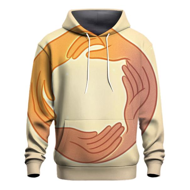 Radiant Loop Of Hands hoodie styles