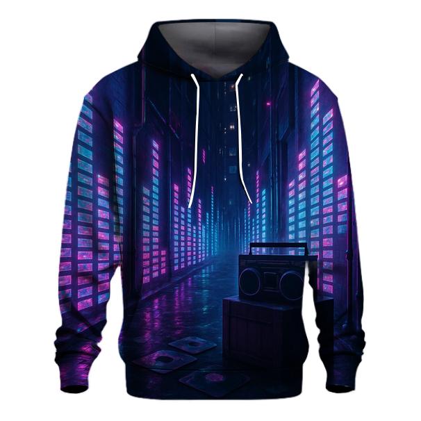 Neon Equalizer Alley pullover hoodies