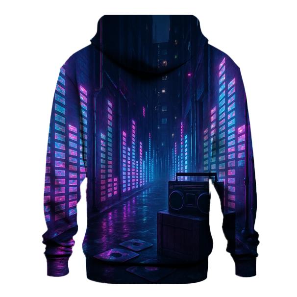 Neon Equalizer Alley pullover hoodies