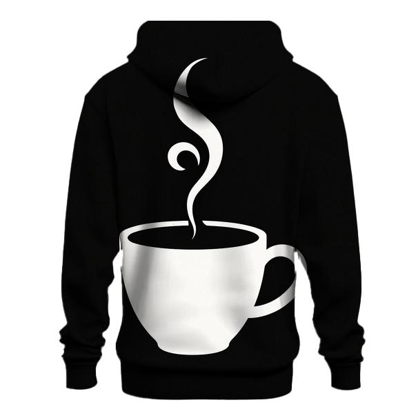 Steam Spiral Minimal graphic hoodies