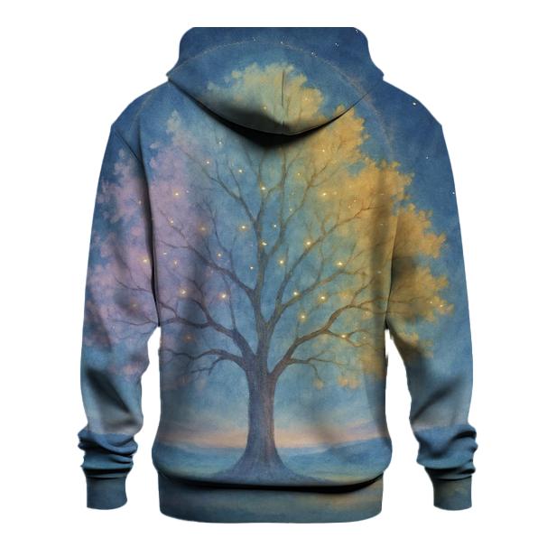 Celestial Tree Of Seasons printed hoodies