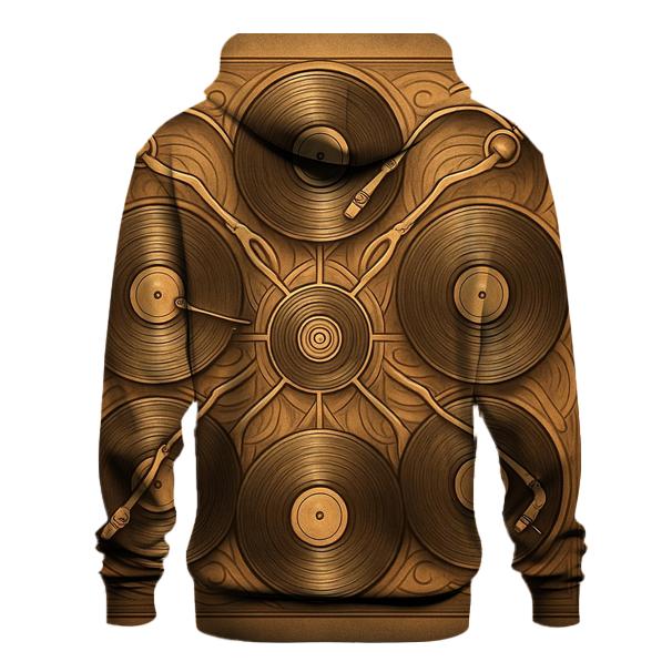 Turntable Spiral Mandala hoodie styles